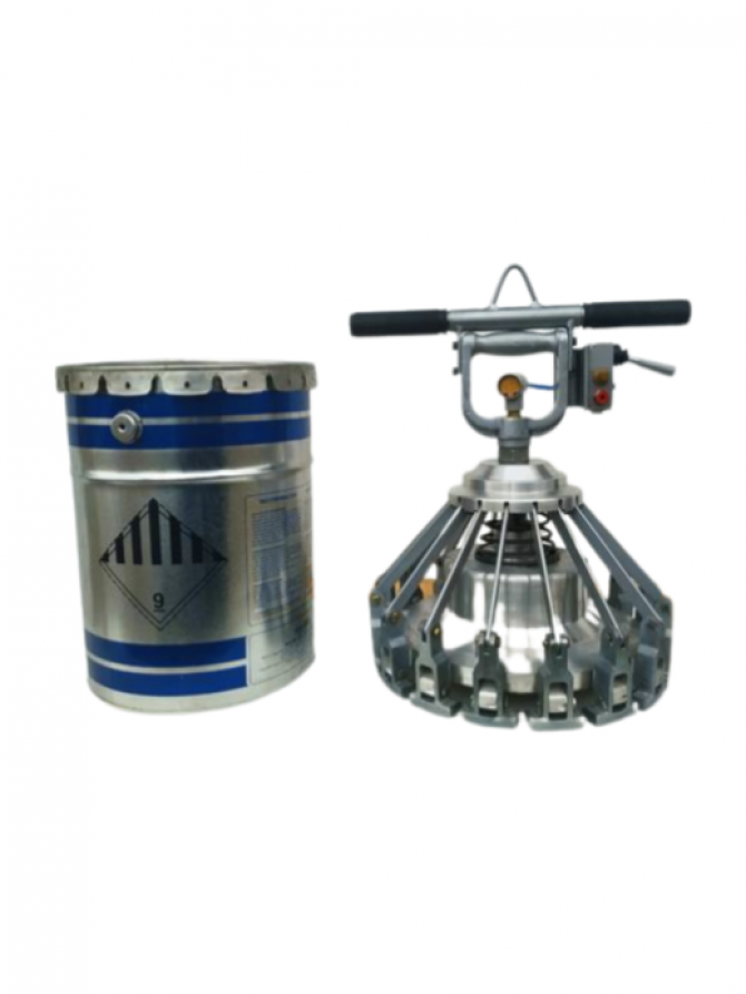 FECHADOR DE BALDE PNEUMÁTICO ( TAMPA DE GARRA )